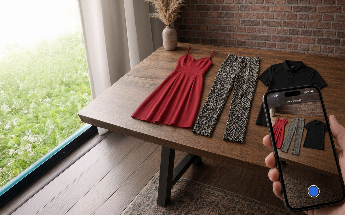 Scan clothes with AI for instant sorting and pricing